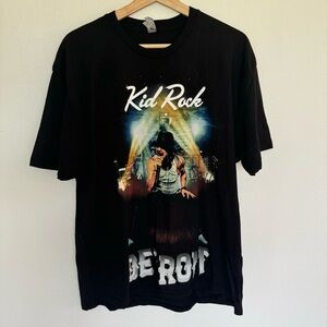 Kid Rock T-Shirt Mens XL Detroit Tour Zero Music Band Concert American Badass